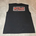 Vintage Y2K World Industries Devil Skateboard Muscle Tee Shirt Black Mens Large