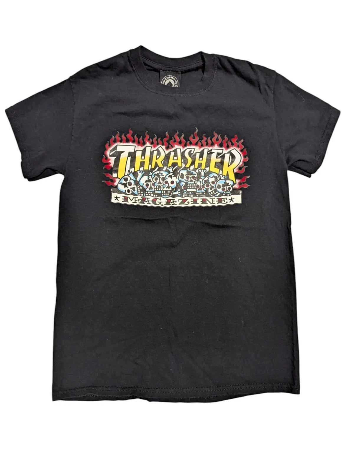 Y2K Thrasher T Shirt Front Print Only Size Small Great Condition