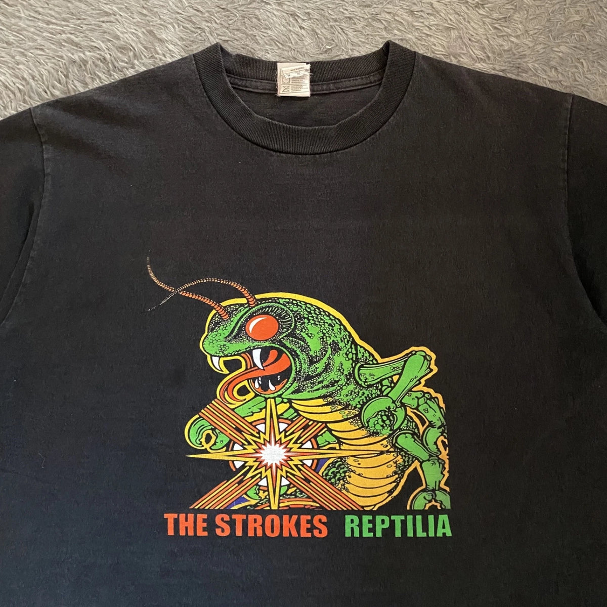 The Strokes Reptilia Room On Fire Album Rare Finds Vintage Band T Shirt Y2K 00s