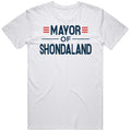 Mayor Of Shondaland Solar Opposites Funny Meme Gag Fan  T Shirt