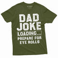 Dad Gifts for Christmas Funny Dad joke eye rolls Tee Men's Father's day shirt
