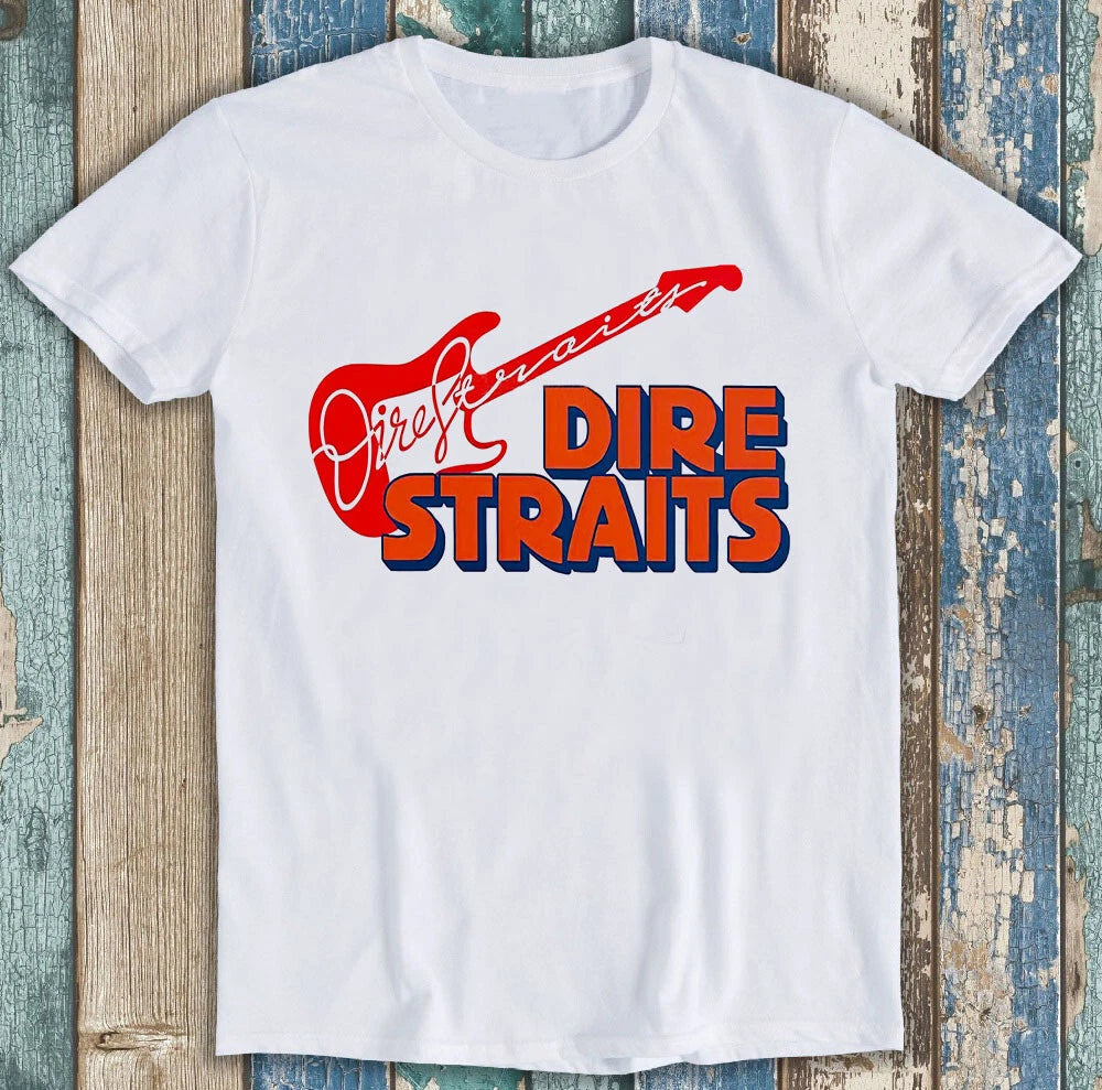 Dire Straits Sultans of Swing Brothers in Arms Music Meme Gift Tee T Shirt M1407