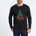 LA Pop Art Have Yourself a Merry Little Christmas Word Art T-Shirt Men XL