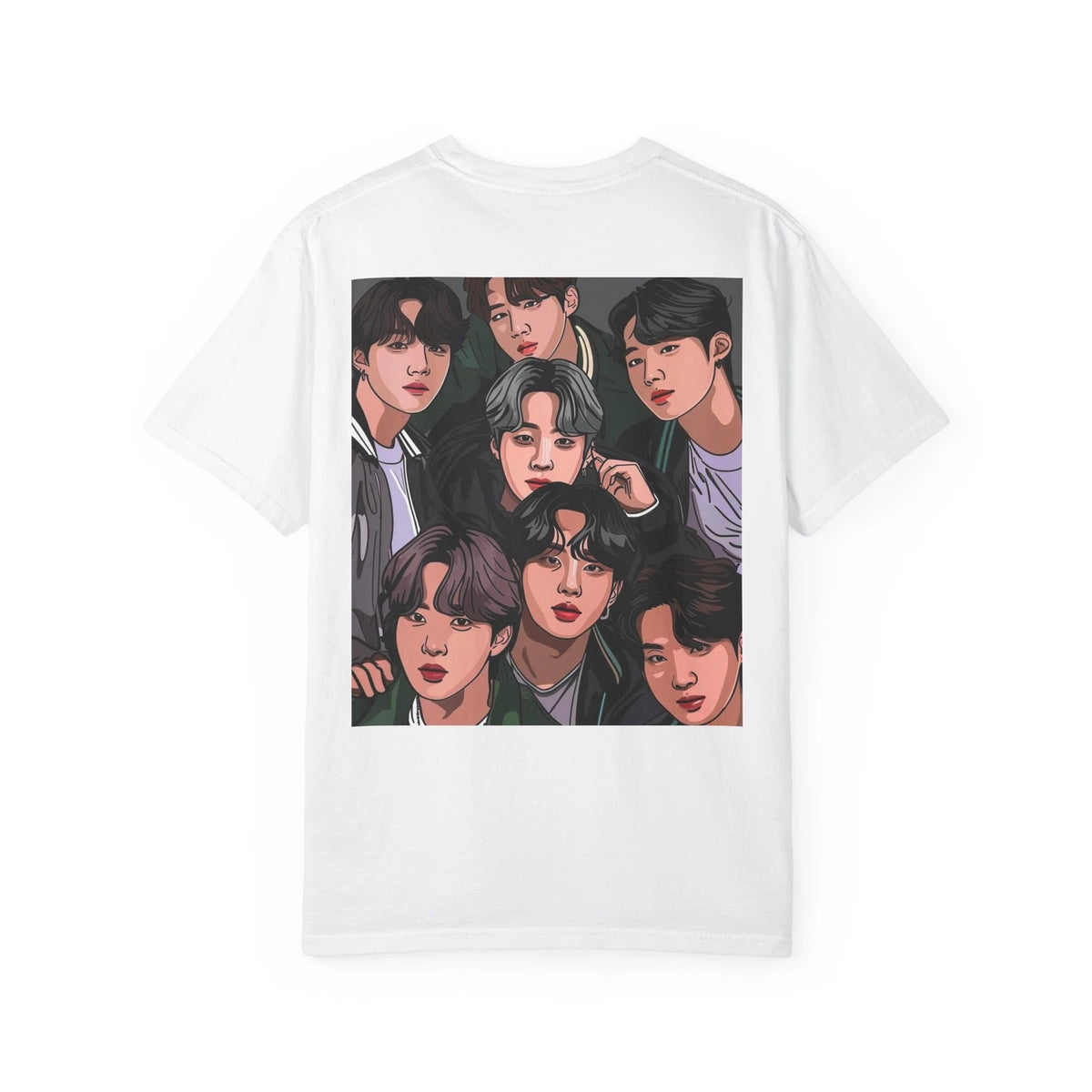 BTS Unisex T-Shirt, K-Pop Fan Tee, BTS Member Graphic Shirt, Music Lover Apparel