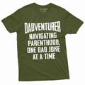 funny Dadventurer fathers day gift humorous dad joke shirt christmas gifts