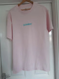 Element Y2K T Shirt Unisex Pink XL Earth Wind Fire Logo Skateboard Cotton Vntge