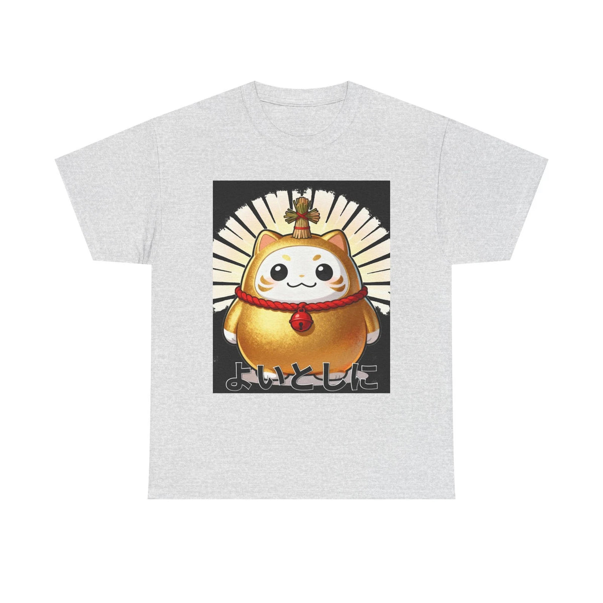 Cute Japanese Kawaii T-Shirt - New Year Shrine Visit Motif