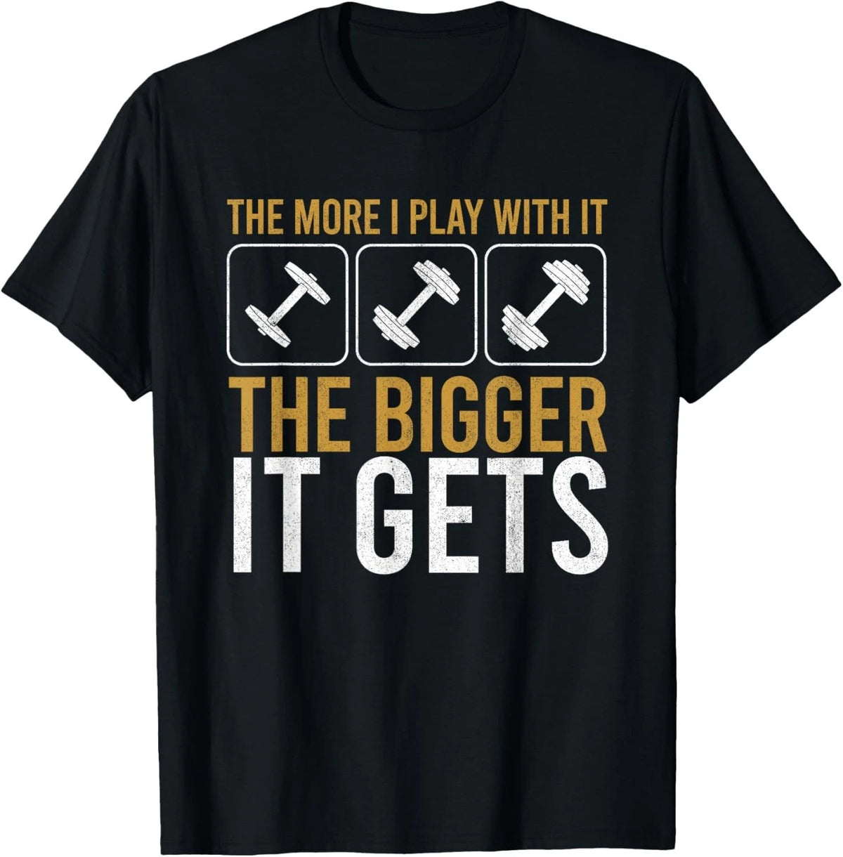 Muscles Get Bigger Bodybuilding Gym Workout Weightlifting Gift Unisex T-Shirt