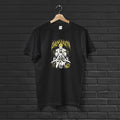 Enjin Yellow Graphic Casual Anime T-Shirt Men Unisex Cotton Summer Outfit Tee