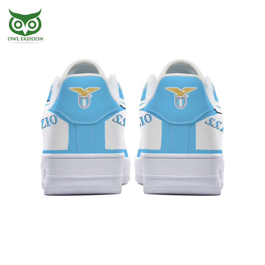 S.S. Lazio Serie A NAF Air Force 1 Shoes