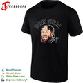 Conn Staal Carolina Hurricanes bearded hockey player caricature signature shirt