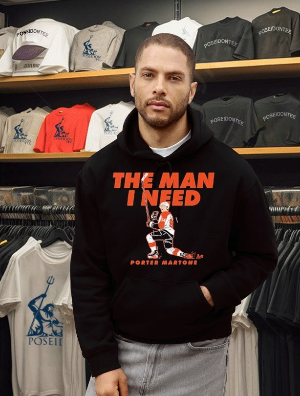 Porter Martone The Man I Need Philadelphia Flyers Hockey T-shirt