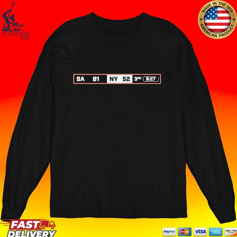 Sa 81 Ny 52 The Comeback Begins T-shirt