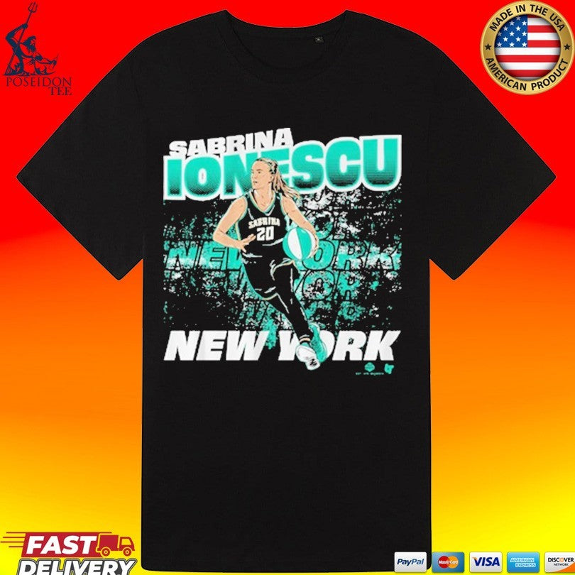 Sabrina Ionescu New York Street Ball T-shirt