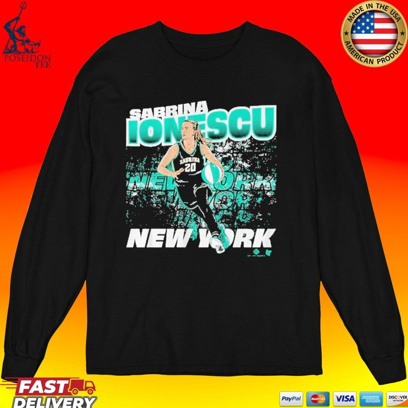 Sabrina Ionescu New York Street Ball T-shirt