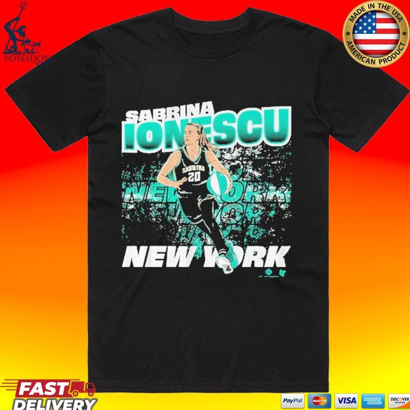 Sabrina Ionescu New York Street Ball T-shirt