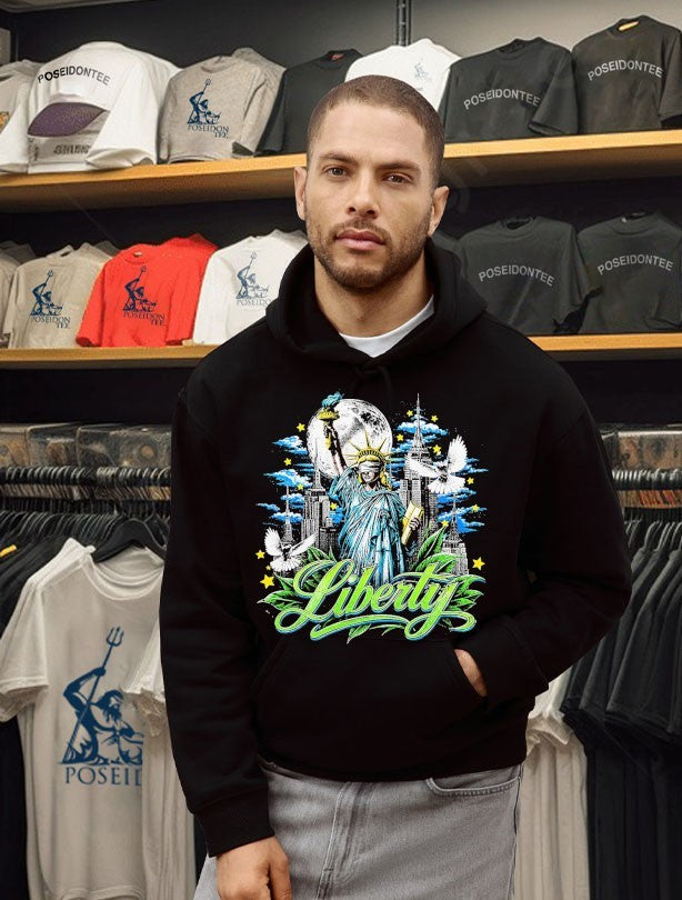 Sadstonie Liberty Statue Nyc T-shirt