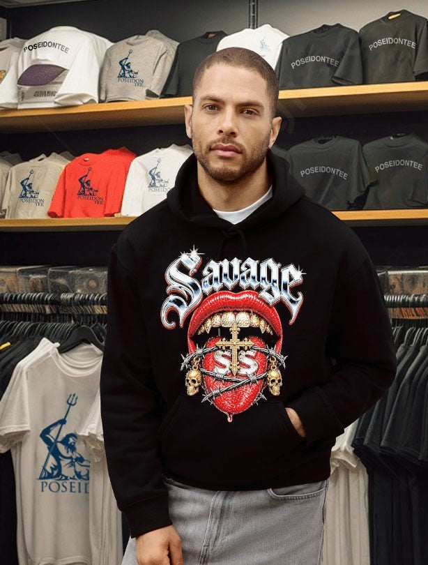 Sadstonie Savage Lips Chrome T-shirt