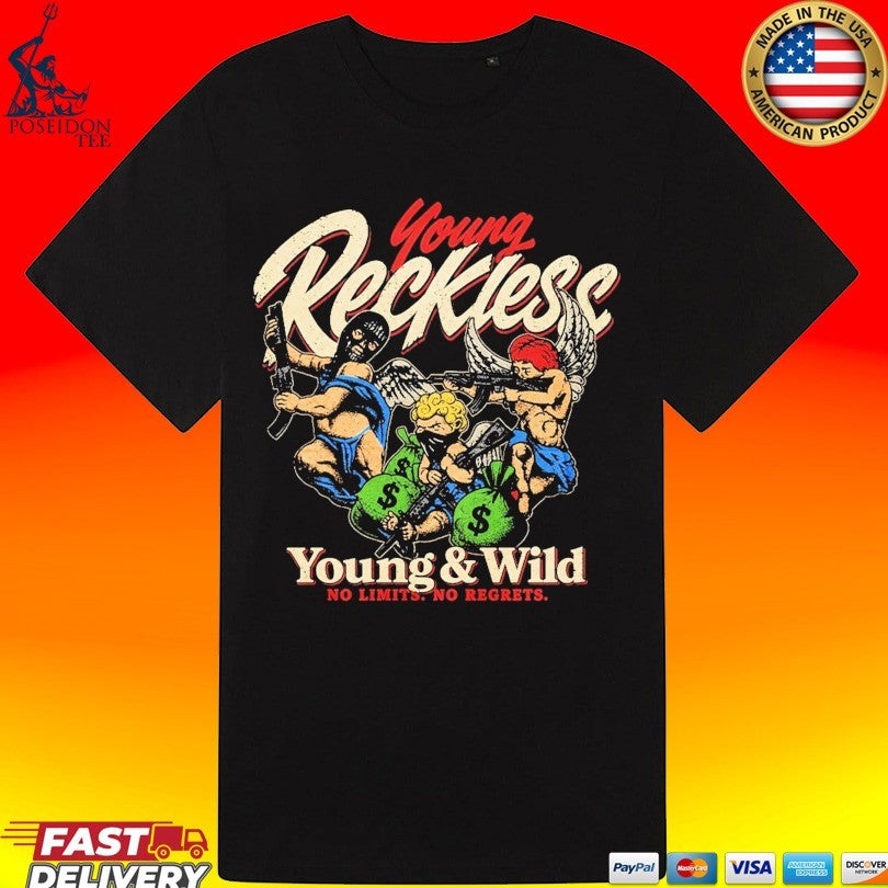 Sadstonie Young Reckless Cherub T-shirt