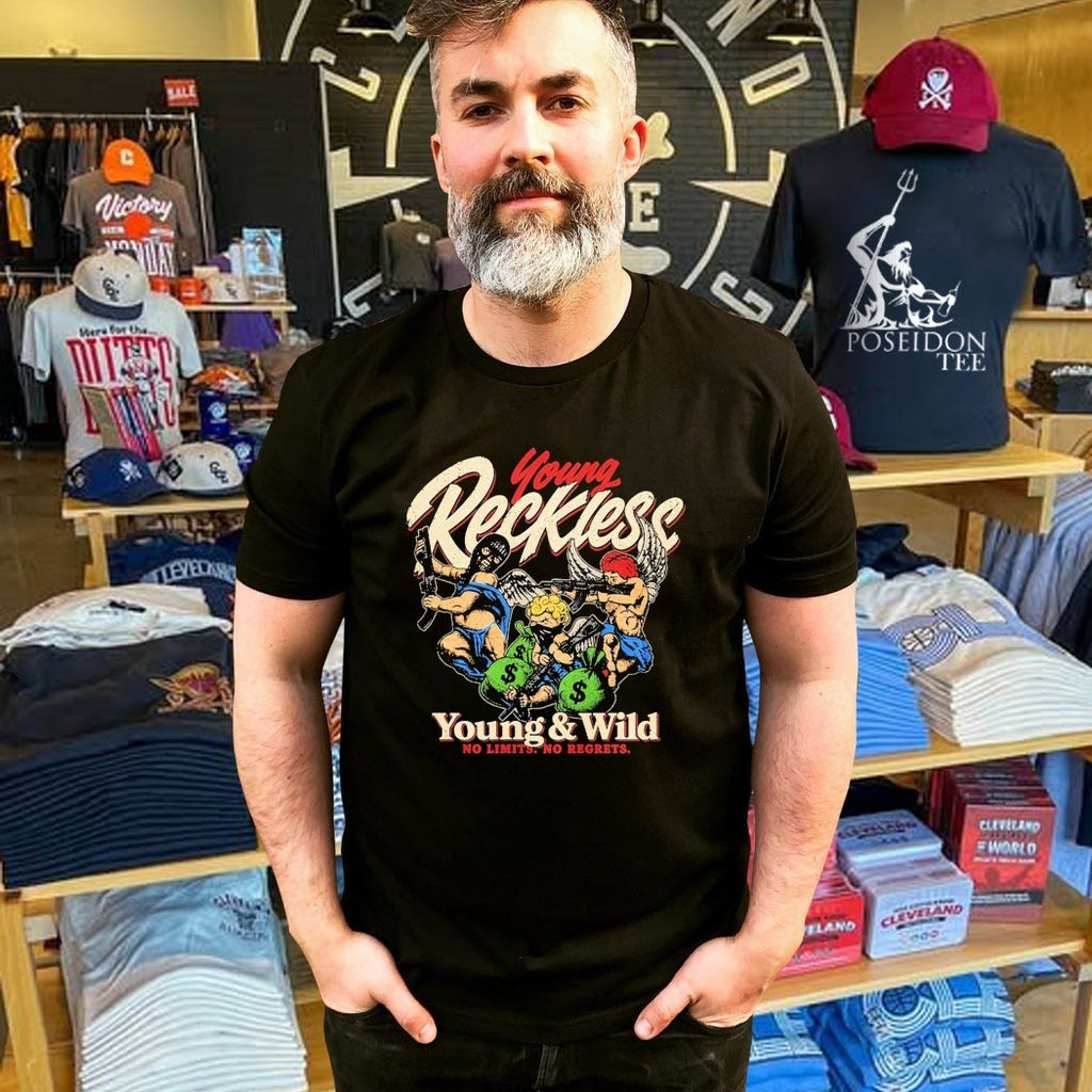 Sadstonie Young Reckless Cherub T-shirt