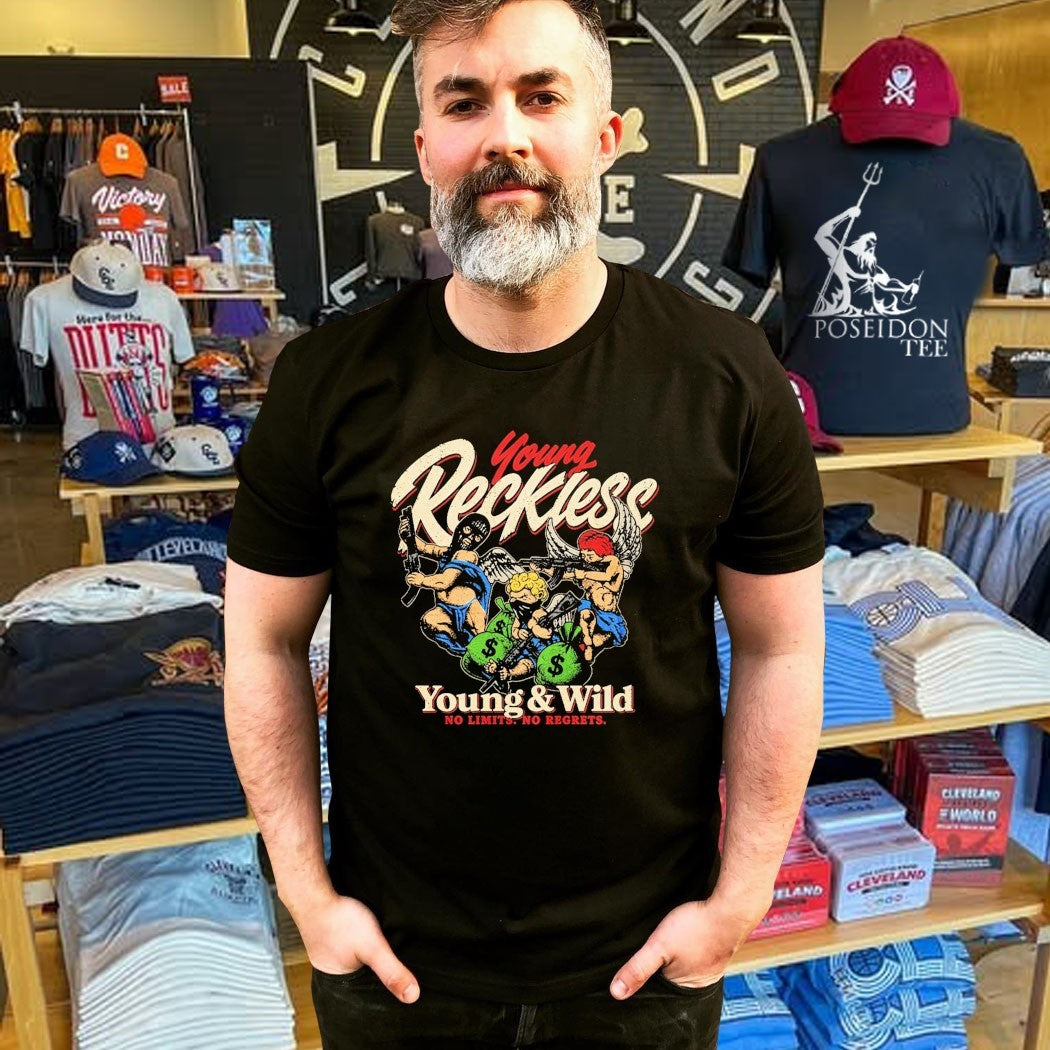 Sadstonie Young Reckless Cherub T-shirt