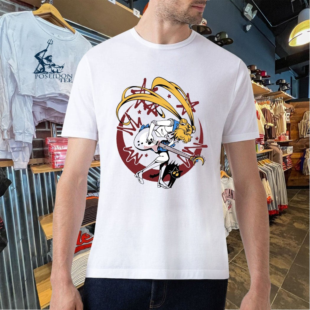 Sailor Moon Rock N’ Roll In The Moonlight T-shirt