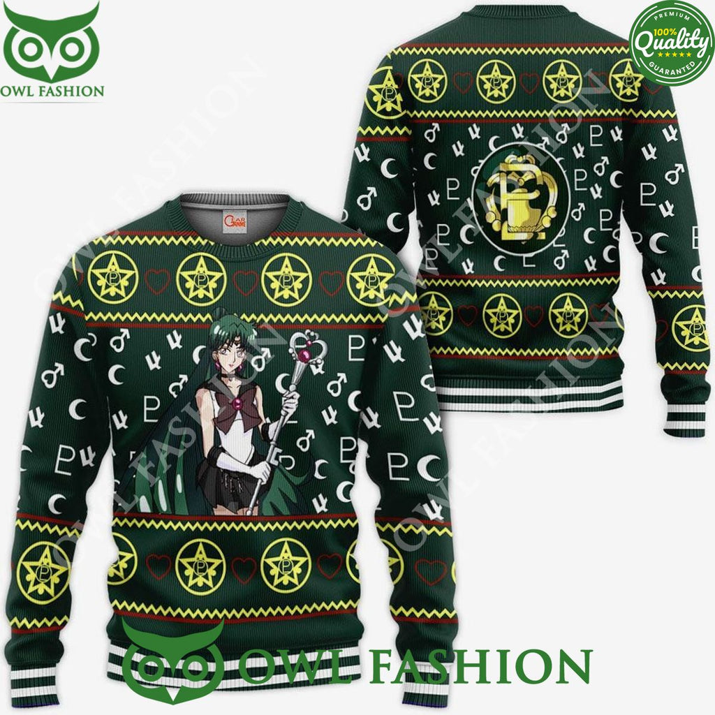 Sailor Pluto Anime Ugly Christmas Sweater