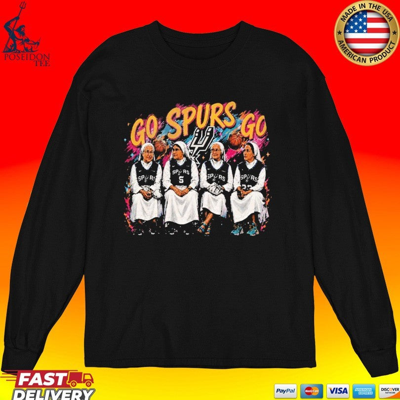 Salesian Sisters Go Spurs Go T-shirt