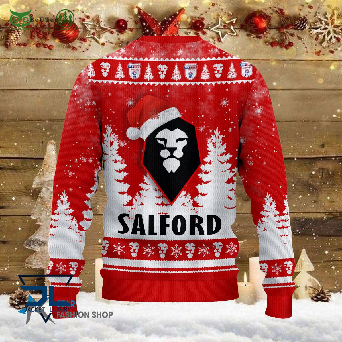 Salford City EFL English Football League Champions Ugly Sweater