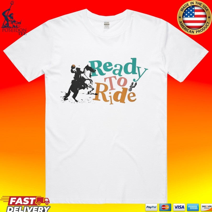 San Antonio Ready To Ride T-shirt
