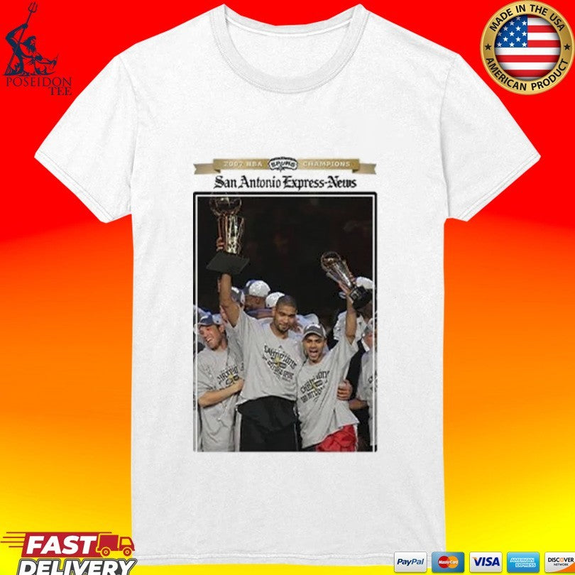 San Antonio Spurs 2007 NBA Finals Dynasty T-shirt