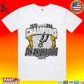 San Antonio Spurs 2026 NBA Finals Champions Trophy Graphic T-shirt