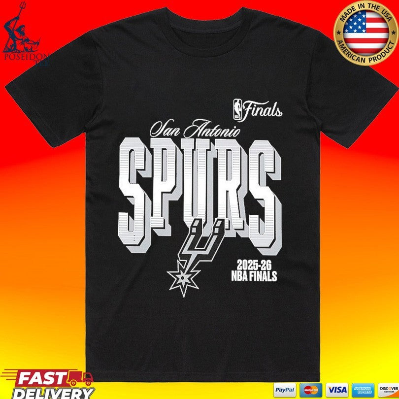 San Antonio Spurs 2026 NBA Finals Participant T-shirt