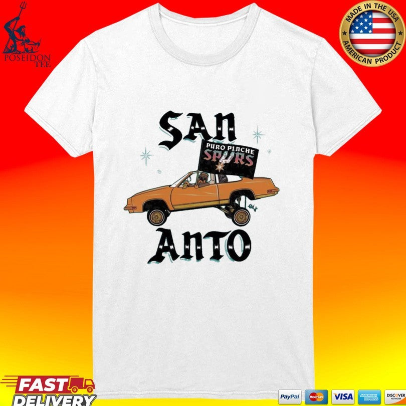 San Antonio Spurs Game 7 Nba Playoffs 2026 Puro Pinche Spurs T-shirt