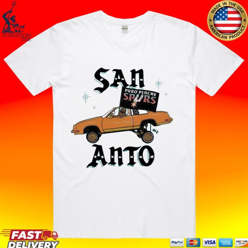 San Antonio Spurs Game 7 Nba Playoffs 2026 Puro Pinche Spurs T-shirt