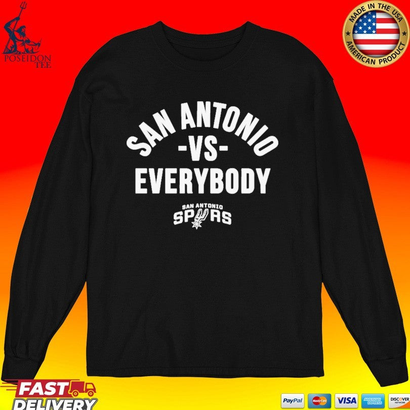 San Antonio Spurs Vs. Everybody T-shirt