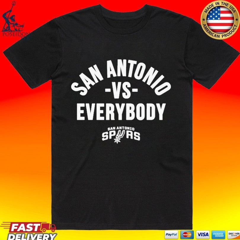 San Antonio Spurs Vs. Everybody T-shirt
