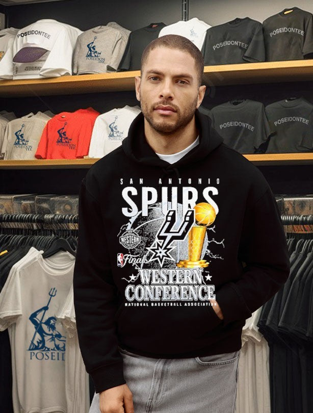 San Antonio Spurs Western Conference Finals National Basketball T-shirt
