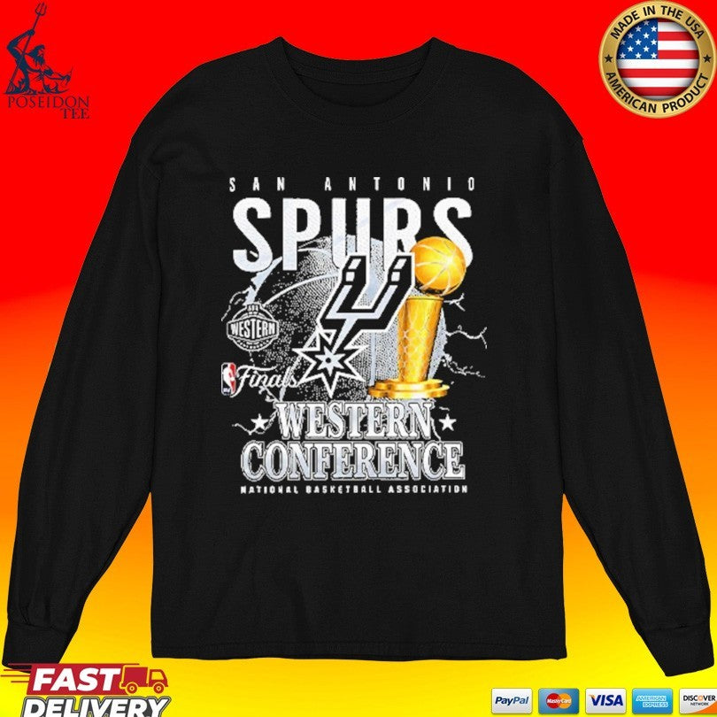 San Antonio Spurs Western Conference Finals National Basketball T-shirt
