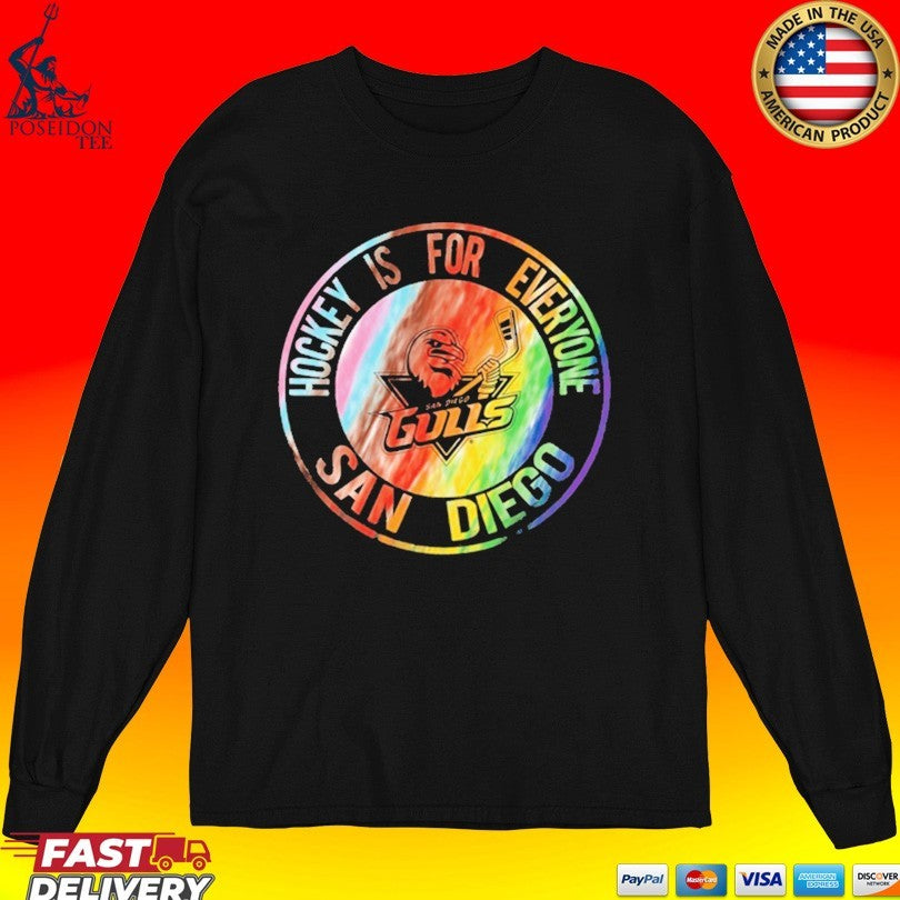 San Diego Gulls Pride Hockey Is For Everyone T-shirt