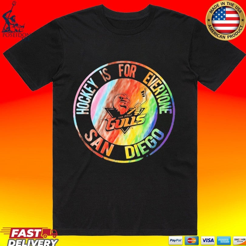 San Diego Gulls Pride Hockey Is For Everyone T-shirt