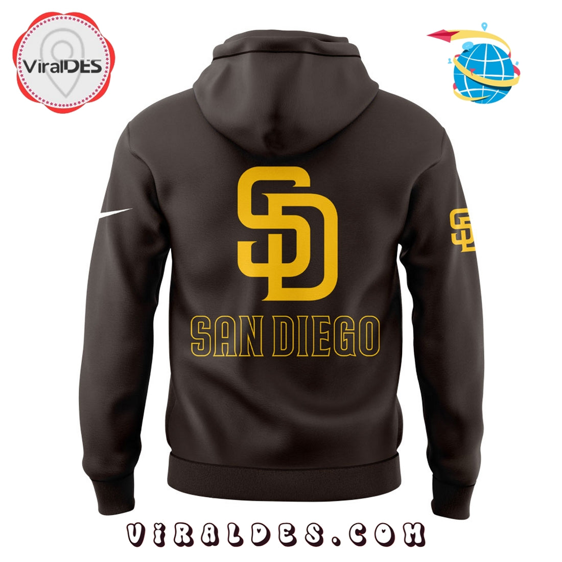 San Diego Padres LA Strong Black Hoodie