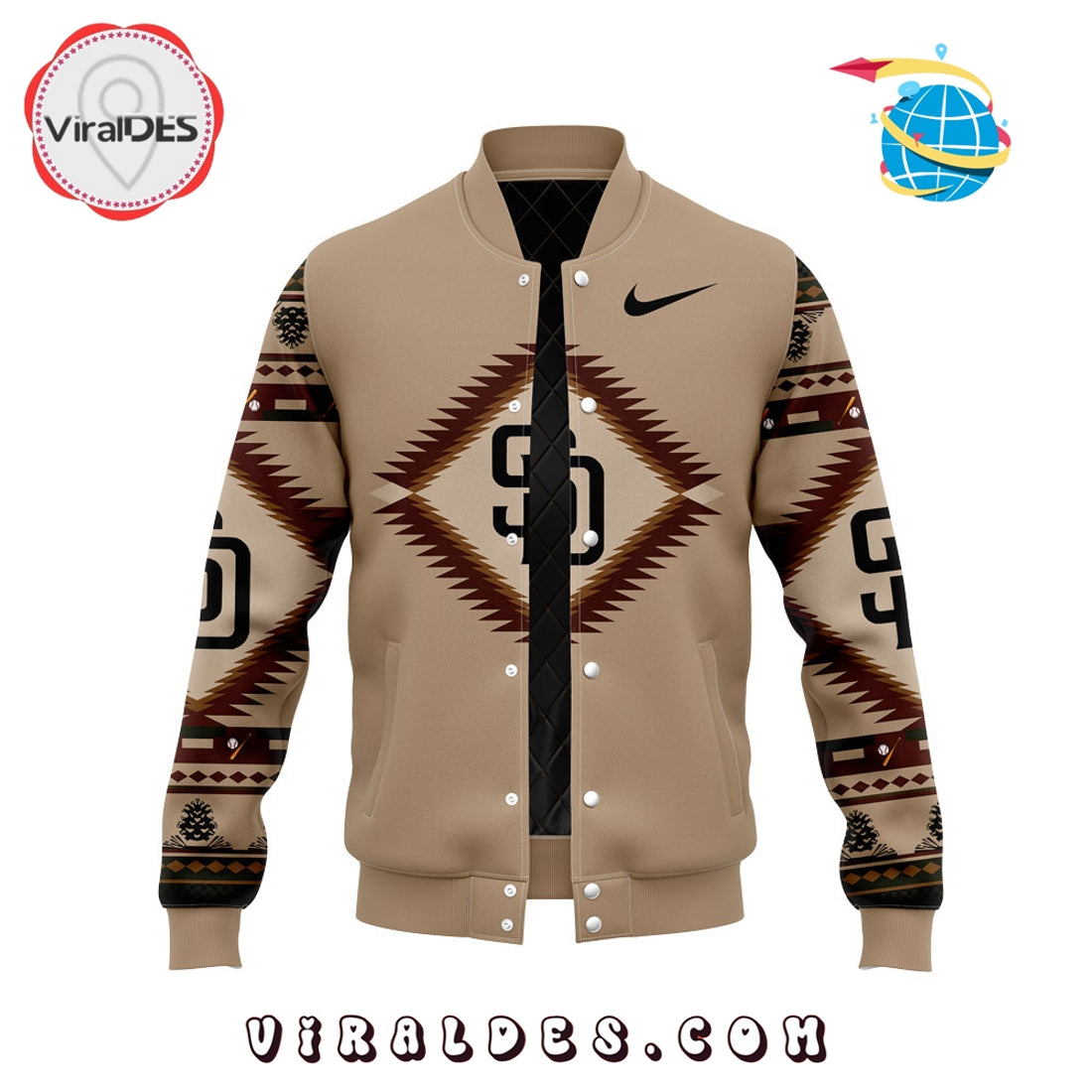 San Diego Padres Native American Heritage Baseball Jersey