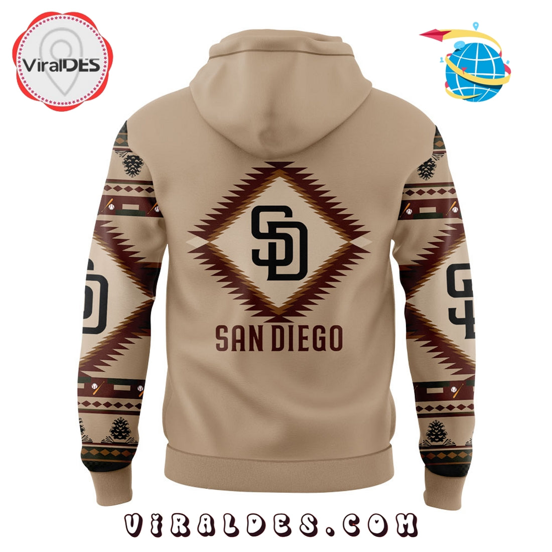 San Diego Padres Native American Heritage Hoodie
