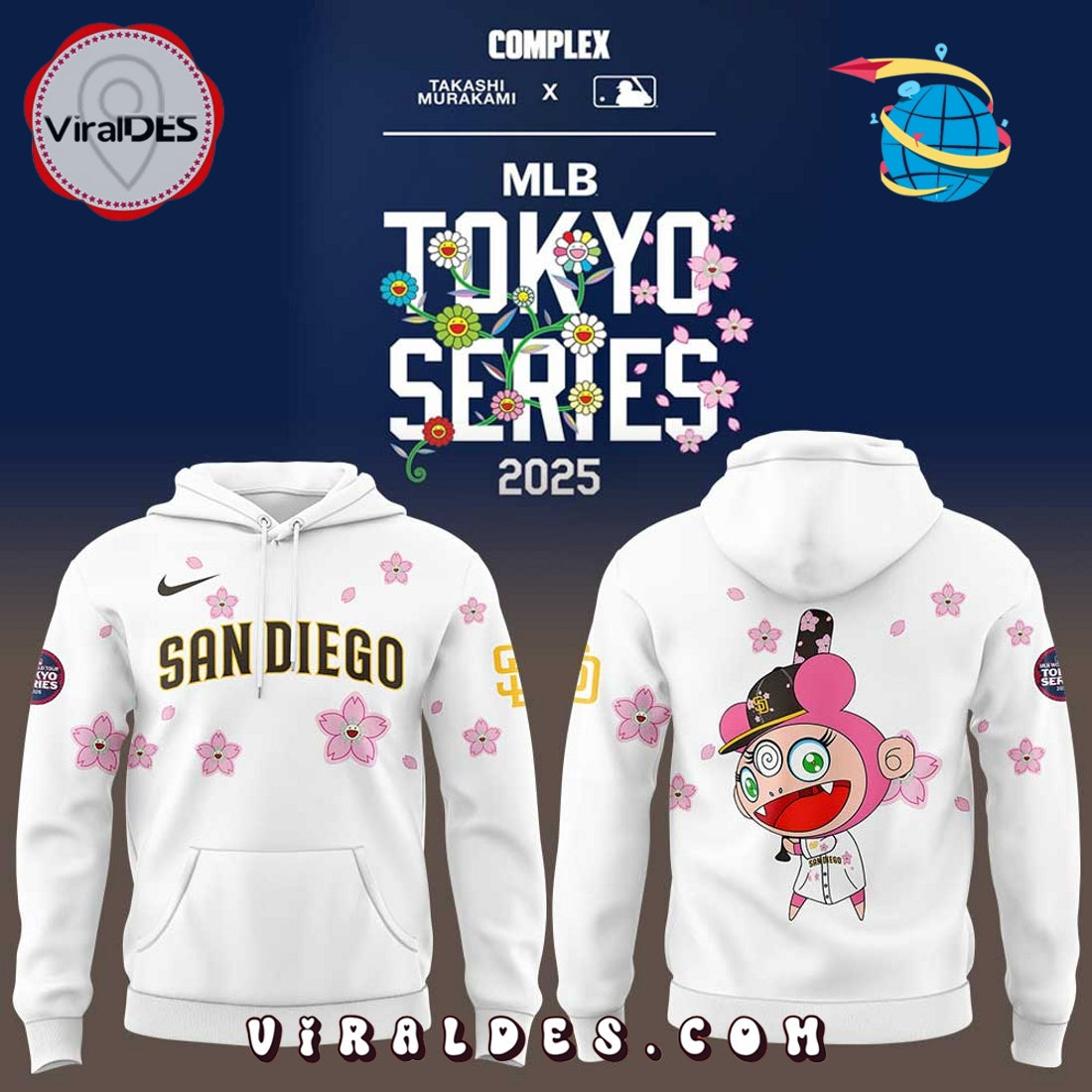 San Diego Padres Takashi Murakami x Tokyo Series Hoodie