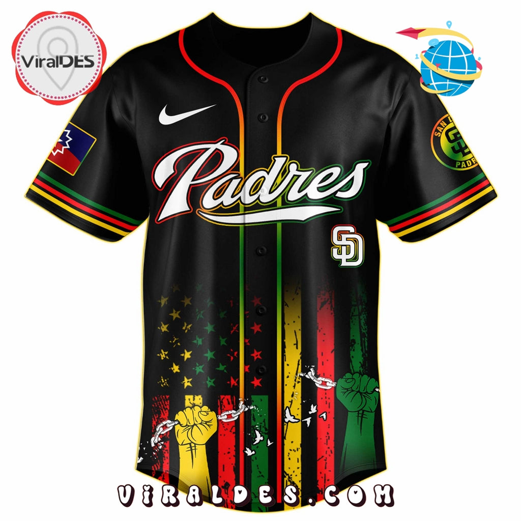 San Diego Padres x 2025 Juneteenth Day Jersey