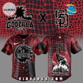 San Diego Padres x Godzilla Baseball Jersey