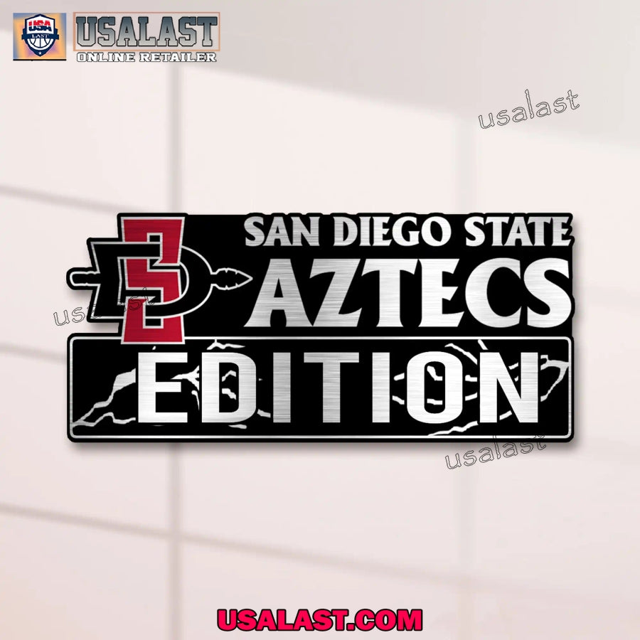 San Diego State Aztecs 3D Car Badge Custom Car Sticker