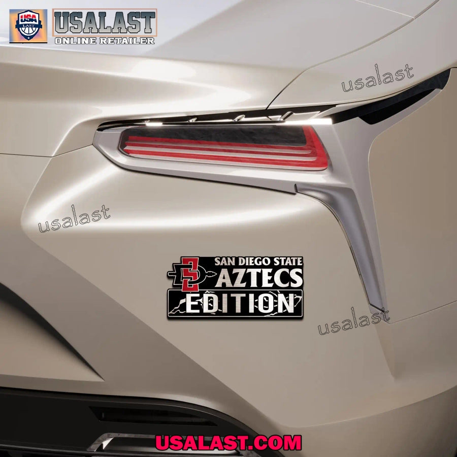 San Diego State Aztecs 3D Car Badge Custom Car Sticker