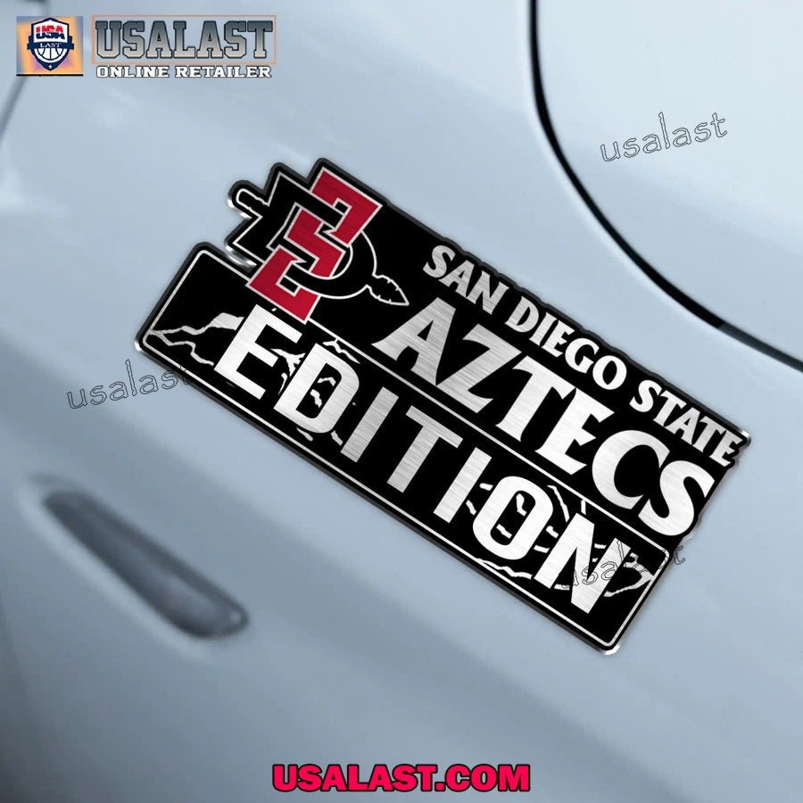 San Diego State Aztecs 3D Car Badge Custom Car Sticker